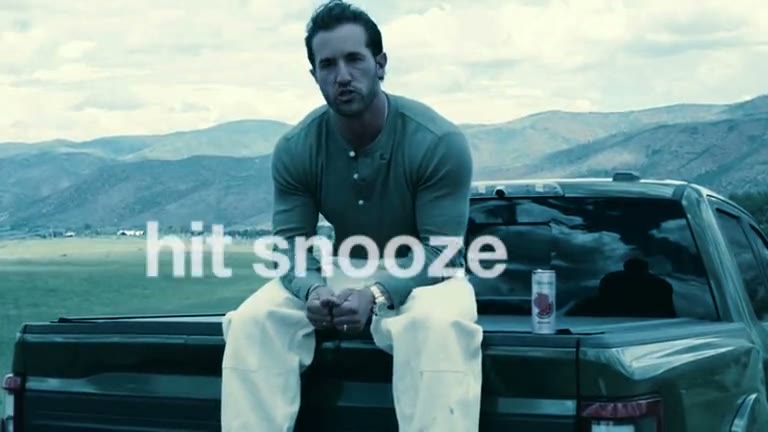 A frame from a Clypmint edit in the Sky Caption Minimal style
